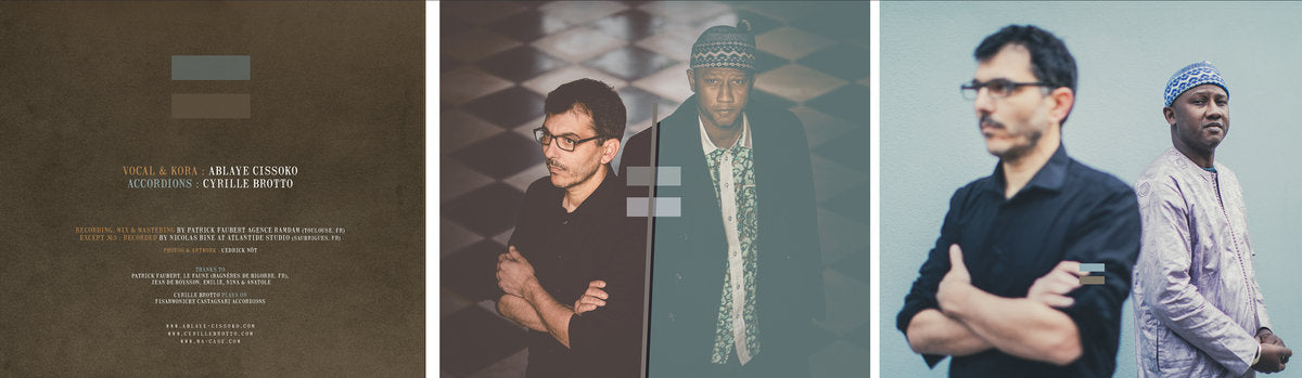 Instant - LP Album - Digipack edition - Ablaye Cissoko & Cyrille Brotto