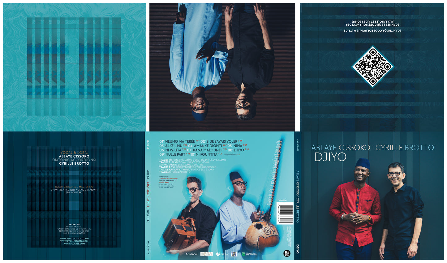 Djiyo - LP Album - Digipack edition - Ablaye Cissoko & Cyrille Brotto