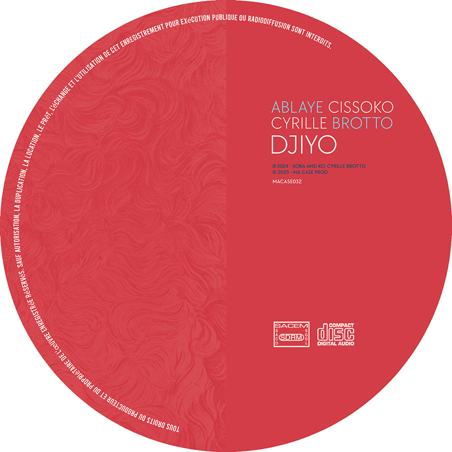 Djiyo - LP Album - Digipack edition - Ablaye Cissoko & Cyrille Brotto